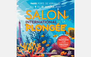 Salon de la plongée du 9 au 12 janvier 2025