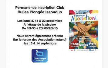 Inscription saison 2025/2026
